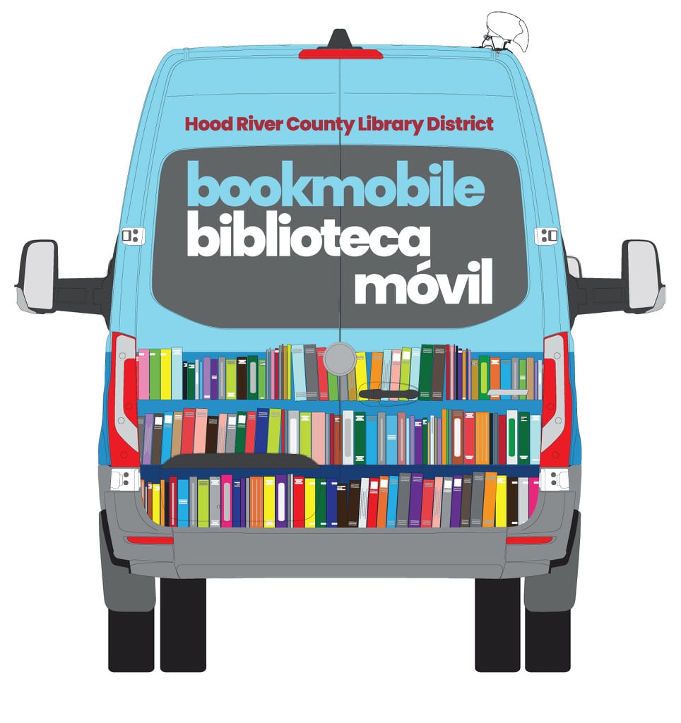 Bookmobile rear view