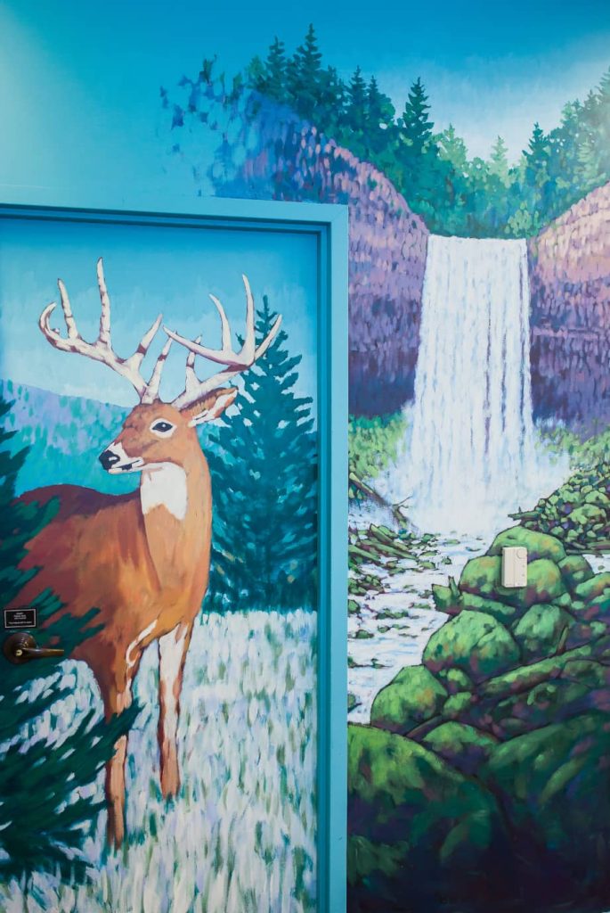 Deer mural 3