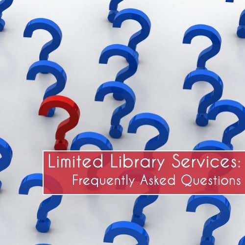 FAQ button
