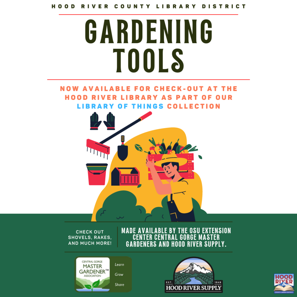 Library of Things gardening tools