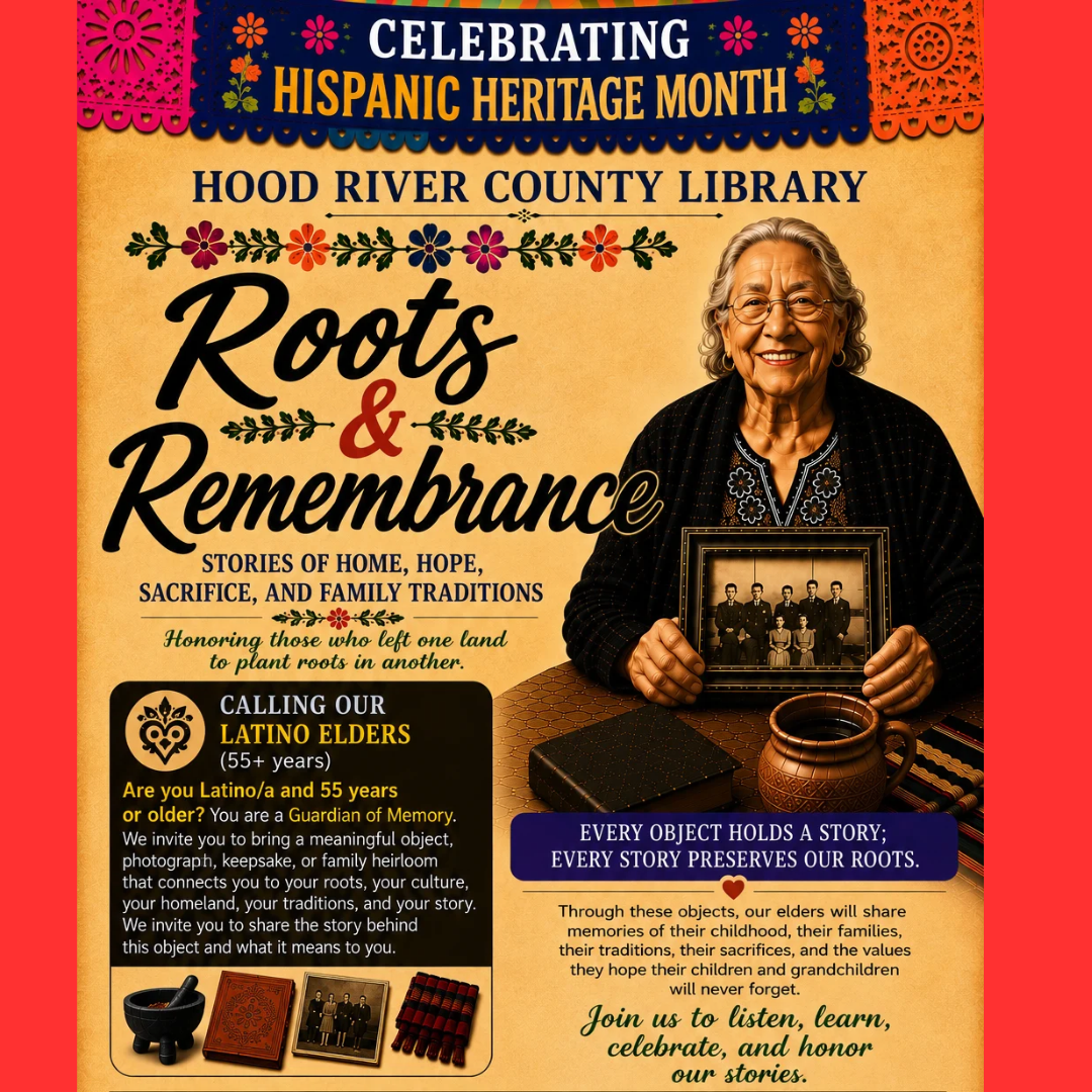 Hood River Library meeting room