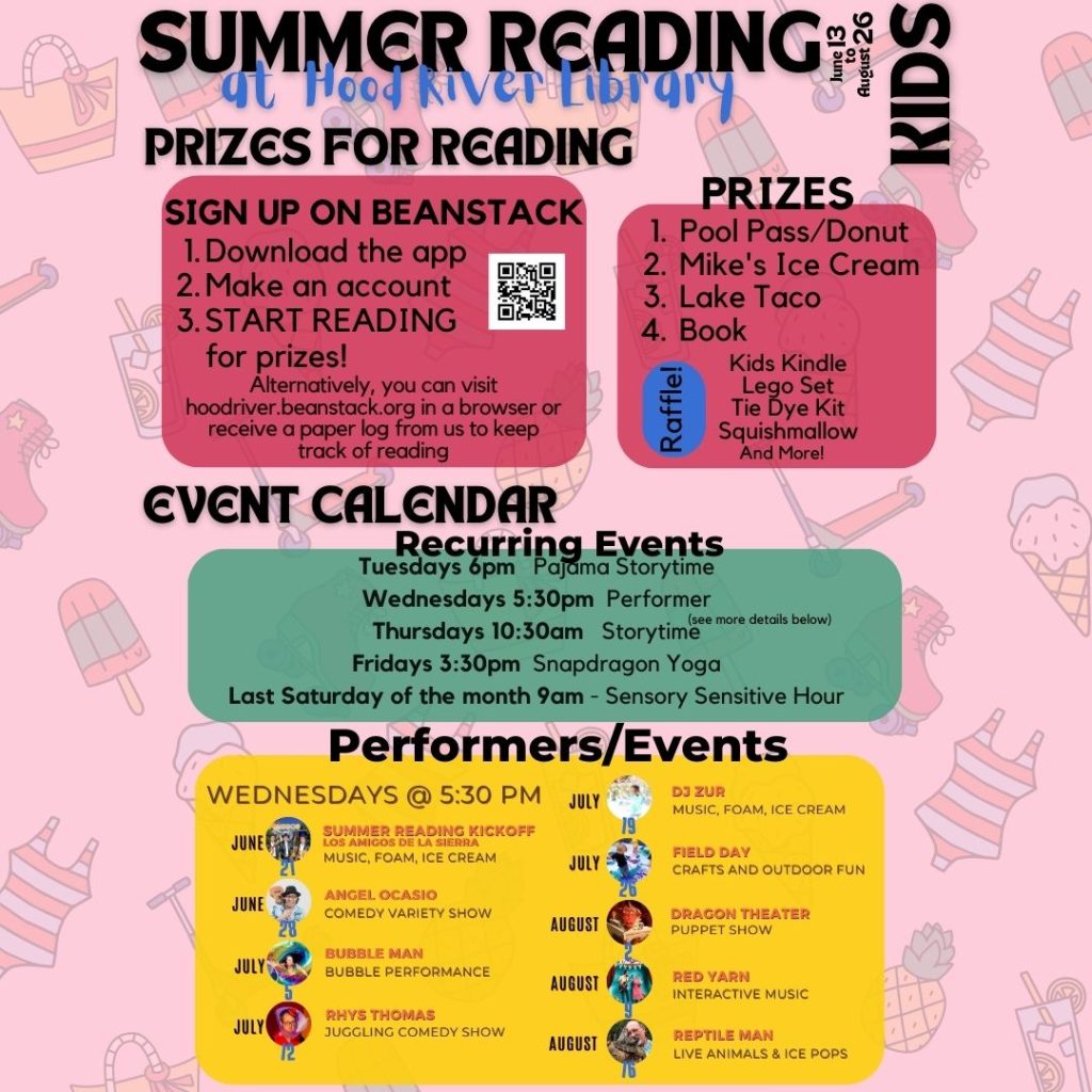 Kids Programs | Hood River County Library District